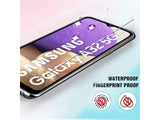 Case Friendly Screen Protector Handy Display Schutz Panzerglas Folie aus echtem 9H 2.5D Glas für Abdeckung des Samsung Galaxy A32 5G Displays in transparent von Screenguard