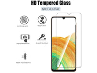 100% Fullscreen Curved Screen Protector Handy Display Schutz Glas für komplette Abdeckung des Samsung Galaxy A33 5G Display in schwarz von Screenguard