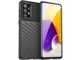 Moderne Design Hülle Cover für das Samsung Galaxy A33 5G mit Stripes zum Schutz von Kratzern, Dellen, Display aus TPU Gummi in schwarz von Screenguard