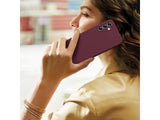 Liquid Silikon Case für Samsung Galaxy A34 5G in bordeaux von Screenguard