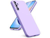 Liquid Silikon Case für Samsung Galaxy A34 5G in purple von Screenguard