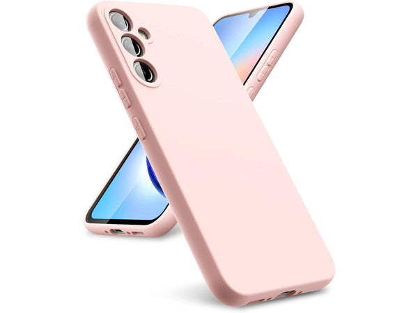 Liquid Silikon Case für Samsung Galaxy A34 5G in rosa von Screenguard