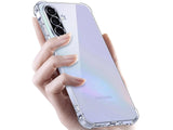 Hoch transparenter TPU Gummi Schutz Handy Hülle Clear Case klar mit verstärkten Schutzecken Bumper für das Samsung Galaxy A36 Display und Gehäuse in transparent von Screenguard