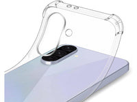 Hoch transparenter TPU Gummi Schutz Handy Hülle Clear Case klar mit verstärkten Schutzecken Bumper für das Samsung Galaxy A36 Display und Gehäuse in transparent von Screenguard