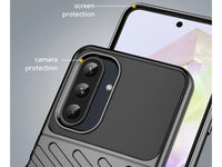 Moderne Design Hülle Cover für das Samsung Galaxy A36 mit Stripes zum Schutz von Kratzern, Dellen, Display aus TPU Gummi in schwarz von Screenguard