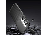 Moderne Design Hülle Cover für das Samsung Galaxy A36 mit Stripes zum Schutz von Kratzern, Dellen, Display aus TPU Gummi in schwarz von Screenguard