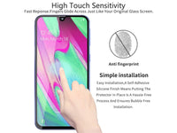 100% Fullscreen Curved Screen Protector Handy Display Schutz Glas für komplette Abdeckung des Samsung Galaxy A40 Display in schwarz von Screenguard