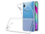 Gummi Hülle für Samsung Galaxy A40 aus flexiblem Soft TPU, kristallklar und transparent von Screenguard