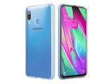 Gummi Hülle für Samsung Galaxy A40 aus flexiblem Soft TPU, kristallklar und transparent von Screenguard