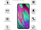 Case Friendly Screen Protector Handy Display Schutz Panzerglas Folie aus echtem 9H 2.5D Glas für Abdeckung des Samsung Galaxy A40 Displays in transparent von Screenguard