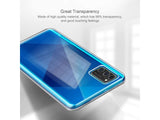 Gummi Hülle für Samsung Galaxy A41 aus flexiblem Soft TPU, kristallklar und transparent von Screenguard