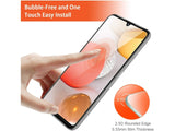 Case Friendly Screen Protector Handy Display Schutz Panzerglas Folie aus echtem 9H 2.5D Glas für Abdeckung des Samsung Galaxy A42 5G Displays in transparent von Screenguard