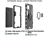 RingCase Anti-Shock für Samsung Galaxy A42 5G in schwarz von Screenguard