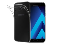 Gummi Hülle für Samsung Galaxy A5 2017 aus flexiblem Soft TPU, kristallklar und transparent von Screenguard