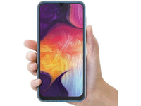 Vollständige 360 Grad Rundum Gummi TPU Hülle zum beidseitigen Schutz des Samsung Galaxy A50 Display und Gehäuse in transparent von Screenguard