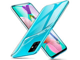 Gummi Hülle für Samsung Galaxy A51 4G aus flexiblem Soft TPU, kristallklar und transparent von Screenguard