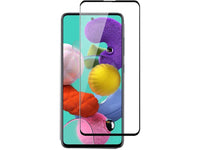 100% Fullscreen Curved Screen Protector Handy Display Schutz Glas für komplette Abdeckung des Samsung Galaxy A52 Display in schwarz von Screenguard
