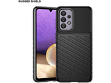 Moderne Design Hülle Cover für das Samsung Galaxy A53 5G mit Stripes zum Schutz von Kratzern, Dellen, Display aus TPU Gummi in schwarz von Screenguard