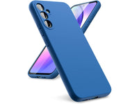 Liquid Silikon Case für Samsung Galaxy A54 5G in blau von Screenguard