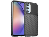 Moderne Design Hülle Cover für das Samsung Galaxy A54 5G mit Stripes zum Schutz von Kratzern, Dellen, Display aus TPU Gummi in schwarz von Screenguard