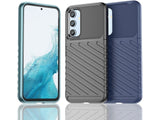 Moderne Design Hülle Cover für das Samsung Galaxy A54 5G mit Stripes zum Schutz von Kratzern, Dellen, Display aus TPU Gummi in schwarz von Screenguard