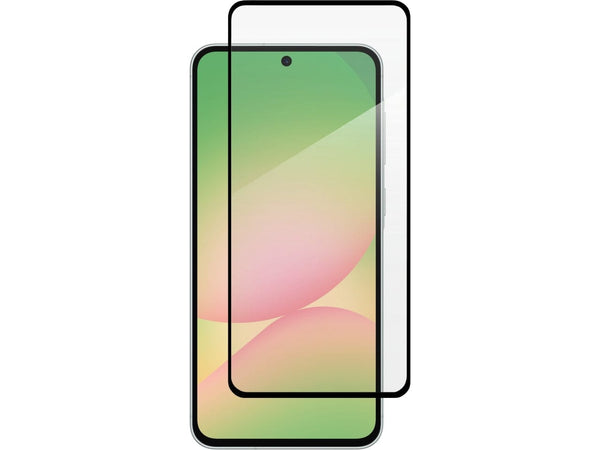 100% Fullscreen Curved Screen Protector Handy Display Schutz Glas für komplette Abdeckung des Samsung Galaxy A56 Display in schwarz von Screenguard
