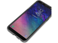 Vollständige 360 Grad Rundum Gummi TPU Hülle zum beidseitigen Schutz des Samsung Galaxy A6 2018 Display und Gehäuse in transparent von Screenguard