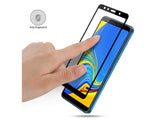 100% Fullscreen Curved Screen Protector Handy Display Schutz Glas für komplette Abdeckung des Samsung Galaxy A7 2018 Display in schwarz von Screenguard