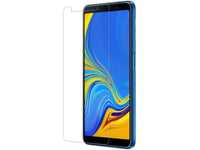 Case Friendly Screen Protector Handy Display Schutz Panzerglas Folie aus echtem 9H 2.5D Glas für Abdeckung des Samsung Galaxy A7 2018 Displays in transparent von Screenguard