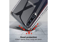 Gummi Hülle für Samsung Galaxy A70 aus flexiblem Soft TPU, kristallklar und transparent von Screenguard