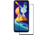 100% Fullscreen Curved Screen Protector Handy Display Schutz Glas für komplette Abdeckung des Samsung Galaxy M11 Display in schwarz von Screenguard