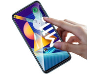 Case Friendly Screen Protector Handy Display Schutz Panzerglas Folie aus echtem 9H 2.5D Glas für Abdeckung des Samsung Galaxy M11 Displays in transparent von Screenguard