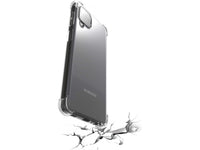 Hoch transparenter TPU Gummi Schutz Handy Hülle Clear Case klar mit verstärkten Schutzecken Bumper für das Samsung Galaxy M12 Display und Gehäuse in transparent von Screenguard