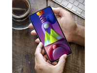 100% Fullscreen Curved Screen Protector Handy Display Schutz Glas für komplette Abdeckung des Samsung Galaxy M51 Display in schwarz von Screenguard