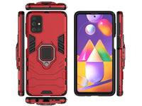 RingCase Anti-Shock für Samsung Galaxy M51 in rot von Screenguard