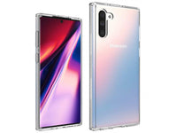 Gummi Hülle für Samsung Galaxy Note10 aus flexiblem Soft TPU, kristallklar und transparent von Screenguard