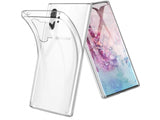 Gummi Hülle für Samsung Galaxy Note10+ aus flexiblem Soft TPU, kristallklar und transparent von Screenguard