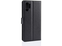 Lederhülle Karten Wallet Ledertasche Etui für Samsung Galaxy Note10+ in schwarz von Screenguard