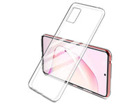 Gummi Hülle für Samsung Galaxy Note10 Lite aus flexiblem Soft TPU, kristallklar und transparent von Screenguard