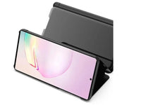 Clear View Flip Case für Samsung Galaxy Note20 in rosa von Screenguard