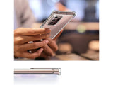 Hoch transparenter TPU Gummi Schutz Handy Hülle Clear Case klar mit verstärkten Schutzecken Bumper für das Samsung Galaxy Note20 Ultra Display und Gehäuse in transparent von Screenguard