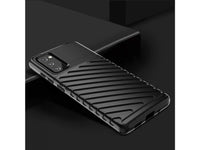 Moderne Design Hülle Cover für das Samsung Galaxy S20 FE mit Stripes zum Schutz von Kratzern, Dellen, Display aus TPU Gummi in schwarz von Screenguard