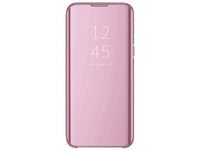 Clear View Flip Case für Samsung Galaxy S20 Ultra in rosa von Screenguard