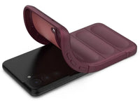 Screenguard CloudCase Handyhülle für Samsung Galaxy S21 FE gegen Sturzschäden, Dellen, Kratzern. Mit Kameraschutz, erhöhtem Rahmen und Airbag Cushions für vollumfänglichen Schutz.