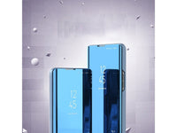 Clear View Flip Case für Samsung Galaxy S21+ in blau von Screenguard