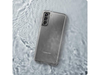 Gummi Hülle für Samsung Galaxy S21 aus flexiblem Soft TPU, kristallklar und transparent von Screenguard