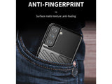 Moderne Design Hülle Cover für das Samsung Galaxy S21+ mit Stripes zum Schutz von Kratzern, Dellen, Display aus TPU Gummi in schwarz von Screenguard