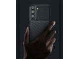 Moderne Design Hülle Cover für das Samsung Galaxy S23+ mit Stripes zum Schutz von Kratzern, Dellen, Display aus TPU Gummi in schwarz von Screenguard