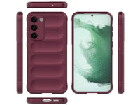 Screenguard CloudCase Handyhülle für Samsung Galaxy S24 FE gegen Sturzschäden, Dellen, Kratzern. Mit Kameraschutz, erhöhtem Rahmen und Airbag Cushions für vollumfänglichen Schutz.