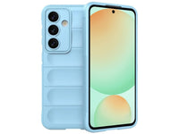 Screenguard CloudCase Handyhülle für Samsung Galaxy S24 FE gegen Sturzschäden, Dellen, Kratzern. Mit Kameraschutz, erhöhtem Rahmen und Airbag Cushions für vollumfänglichen Schutz.